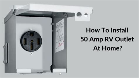 diy rv power box 50 amp junction bod|install 50 amp rv outlet.